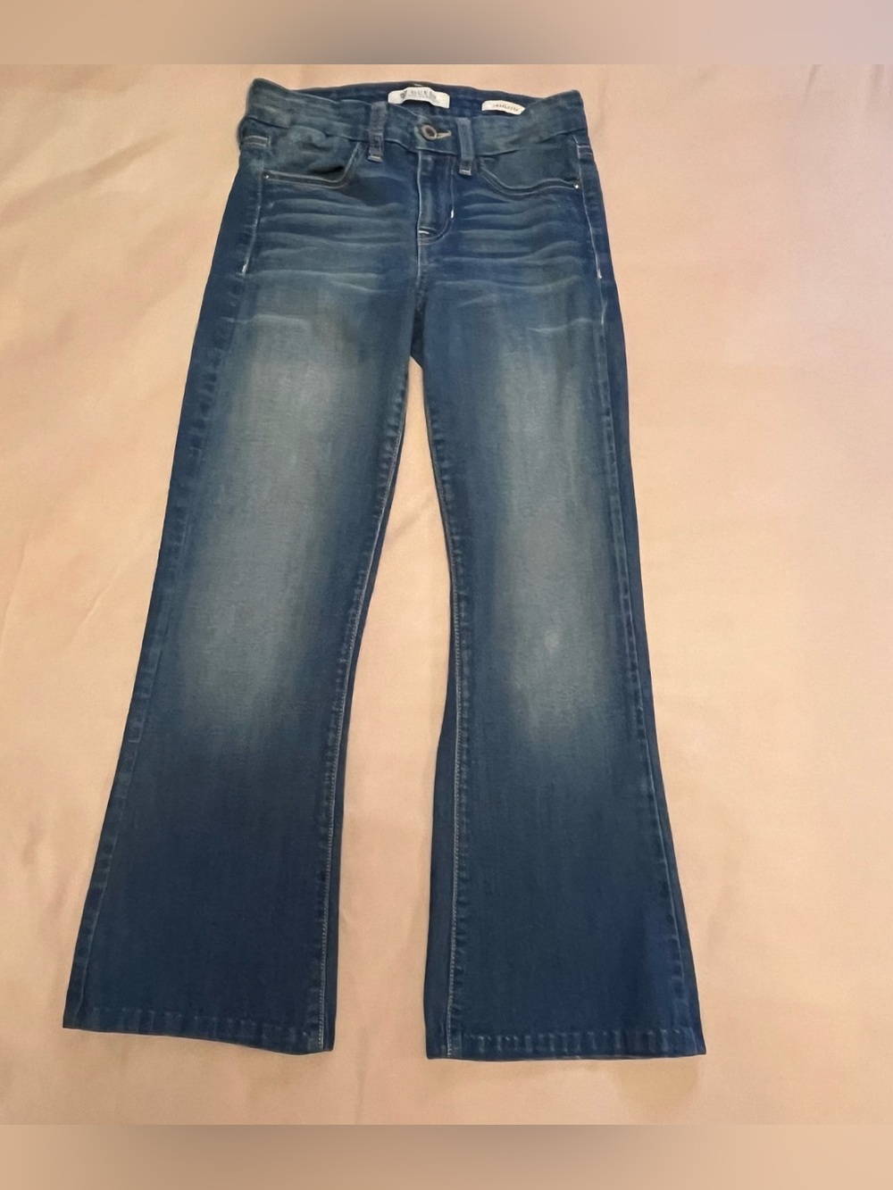 Guess Women’s Charlotte Flare Low Rise Blue Jeans